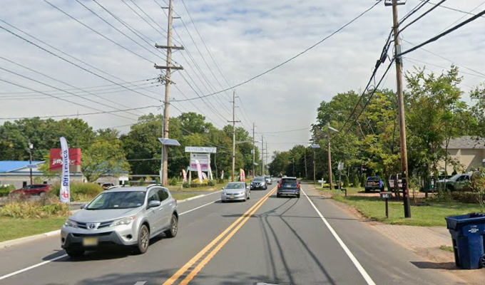 Route 27 in or near North Brunswick, New Jersey