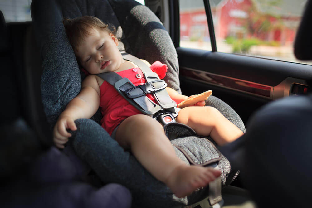 child in carseat