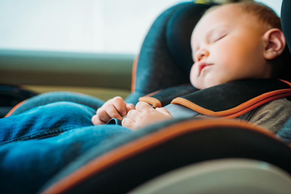 child in carseat