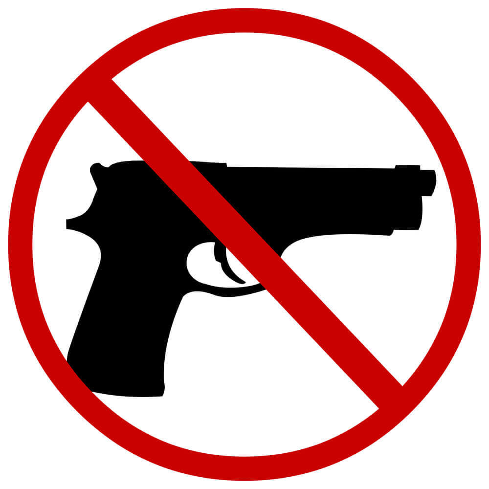 no gun