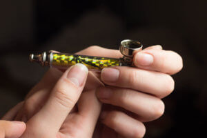 synthetic marijuana in pipe