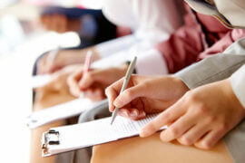 writing on clipboards
