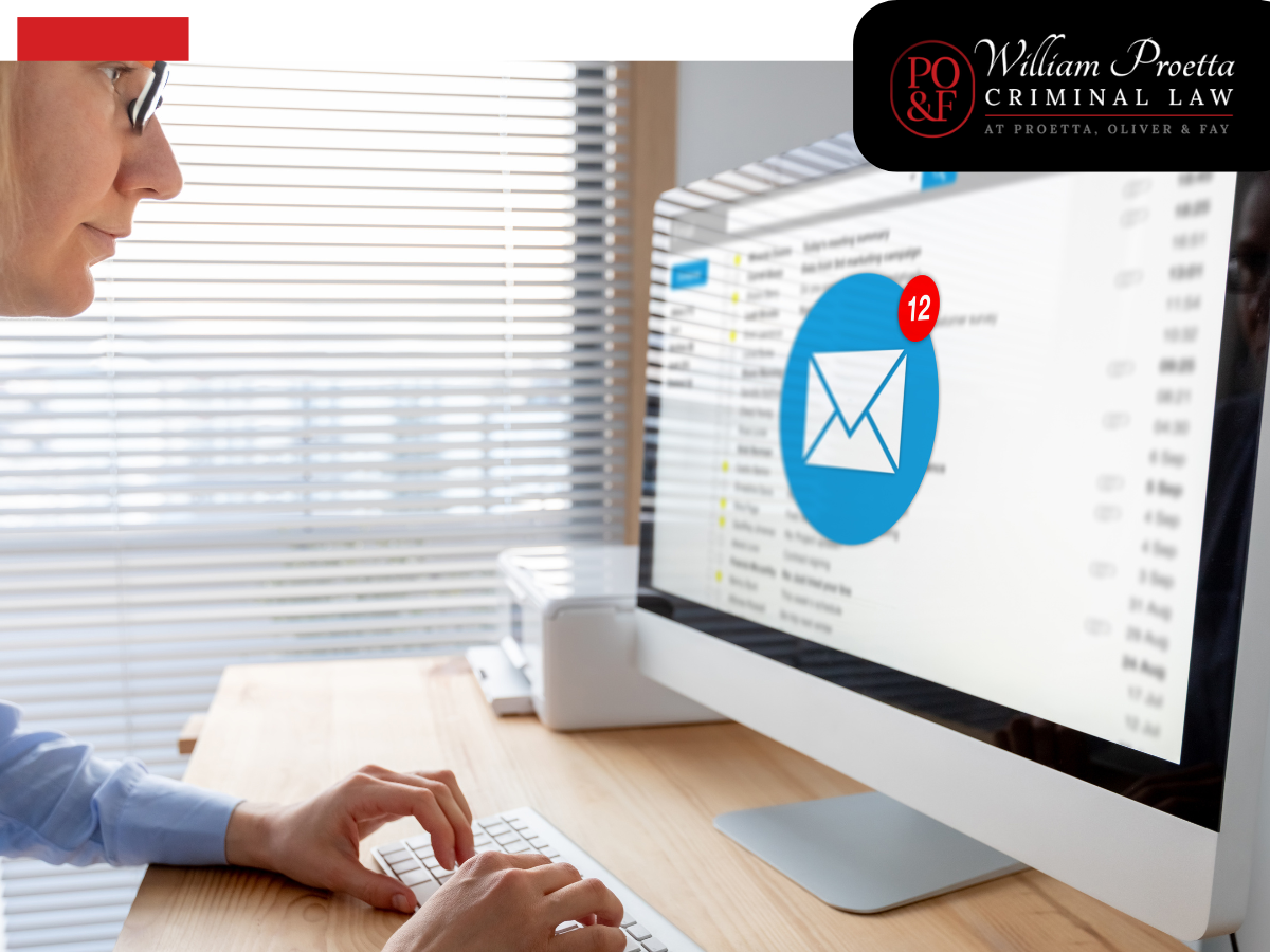 Woman in Middlesex County getting a dozen harassment emails in her inbox